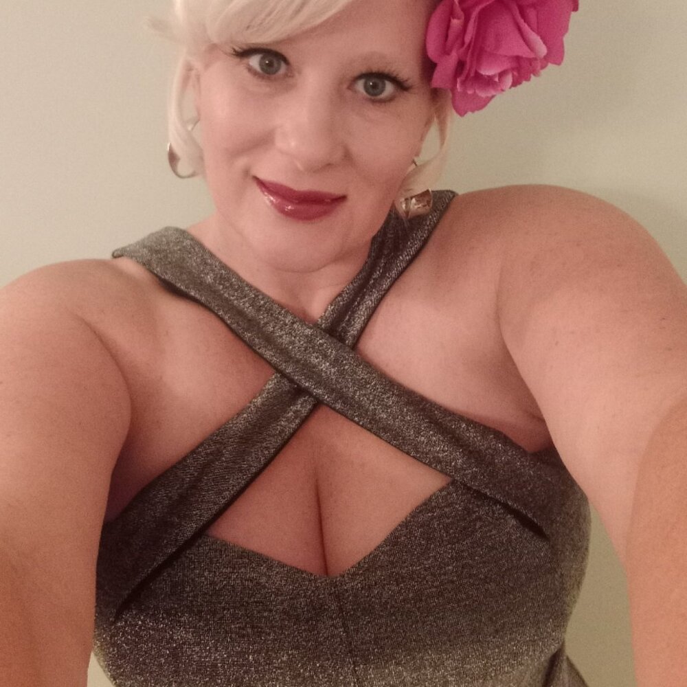 Rockin Bettie Bolevard Nights Silver Lurex Jumpsuit